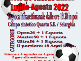 CALCIO A7 “TORNEO BREVE LUGLIO – AGOSTO 2022” LIBERTAS