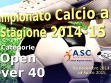 Aperte le iscrizioni per il Campionato di Calcio a 7 ASC-Caam 2014-15