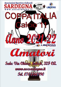 CALCIO COPPA ITALIA 2021-22 @ CAGLIARI E INTERLAND