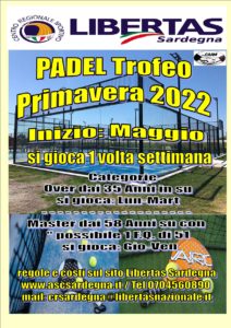 TROFEO PADEL "PRIMAVERA 2022 ” @ CAGLIARI