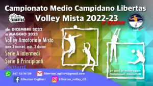 Campionato Medio Campidano PALLAVOLO Mista Libertas 2023 @ Sud Sardegna e Medio Campidano